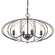 Zucca Four Light Chandelier in English Bronze / Antique Gold (60|ZUC-A9034-EB-GA)