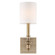 Lloyd One Light Wall Sconce in Aged Brass (60|LLO-481-AG)