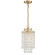 Gabrielle One Light Chandelier in Antique Gold (60|GAB-B7301-GA)