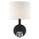 Chimes One Light Wall Sconce in Black Forged (60|CHI-211-BF)