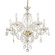 Candace Five Light Chandelier in Polished Brass (60|CAN-A1306-PB-CL-SAQ)