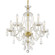 Candace Five Light Chandelier in Polished Brass (60|CAN-A1305-PB-CL-SAQ)