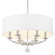 Mirage Six Light Chandelier in Polished Nickel (60|8016-PN)