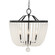 Rylee Four Light Chandelier in Matte Black (60|604-MK-FR)