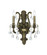 Dawson Two Light Wall Sconce in Antique Brass (60|5563-AB-CL-MWP)