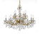 Maria Theresa 12 Light Chandelier in Gold (60|4479-GD-CL-I)