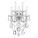 Maria Theresa Five Light Wall Sconce in Polished Chrome (60|4425-CH-CL-SAQ)
