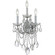 Maria Theresa Three Light Wall Sconce in Polished Chrome (60|4423-CH-CL-MWP)