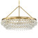 Calypso Six Light Chandelier in Vibrant Gold (60|275-VG)