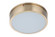 Fenn LED Flushmount in Satin Brass (46|X6713-SB-LED)