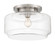 Peri One Light Flushmount in Brushed Polished Nickel (46|X3114-BNK)