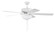 Pro Plus 211 52''Ceiling Fan in White (46|P211W5-52WWOK)