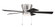 Merit 52''Ceiling Fan in Brushed Polished Nickel (46|MER52BNK5)