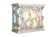 Designer-Chime Illuminated Hand-Carved Circular Lighted Chime in Brushed Nickel (46|ICH1620-BN)