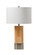 Table Lamp One Light Table Lamp in Brushed Polished Nickel (46|86246)