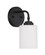 Stowe One Light Wall Sconce in Flat Black (46|56001-FB)