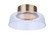 Centric LED Flushmount in Satin Brass (46|55180-SB-LED)