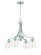 Bolden Four Light Chandelier in Brushed Polished Nickel (46|50524-BNK)