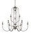 Boulevard 12 Light Chandelier in Mocha Bronze Silver Wash (46|26712-MBS)