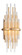 Theory Two Light Wall Sconce in Gold Leaf W Polished Stainless (68|238-11)