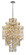 Ambrosia 11 Light Chandelier in Gold Silver Leaf & Stainless (68|215-711)