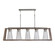 Connor Five Light Island Pendant in Barnhouse and Matte Nickel (65|840551HN-504)