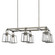 Kenner Six Light Island Pendant in Antique Nickel (65|825561AN-447)