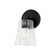 Baker One Light Wall Sconce in Matte Black (65|646911MB-533)