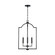 Carter Four Light Foyer Pendant in Bronze (65|539341BZ)