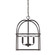 Aubrey Four Light Foyer Pendant in Matte Black (65|527542MB)