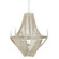 Kayla Six Light Chandelier in Mystic Sand (65|429561MS)