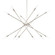 Kris 12 Light Chandelier in Polished Nickel (65|425601PN)