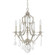 Blakely Four Light Chandelier in Antique Silver (65|4184AS-CR)