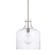 Crawford One Light Pendant in Brushed Nickel (65|325712BN)