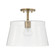 Baker One Light Pendant in Aged Brass (65|246911AD)