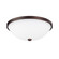 Perkins Two Light Flush Mount in Burnished Bronze (65|2323BB-SW)