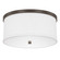 Midtown Three Light Flush Mount in Burnished Bronze (65|2015BB-480)