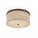 Midtown Three Light Flush Mount in Burnished Bronze (65|2015BB-479)