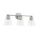 Baker Three Light Vanity in Brushed Nickel (65|146931BN-533)