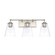 Murphy Three Light Vanity in Polished Nickel (65|121731PN-463)