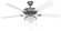 Kincade 52''Ceiling Fan in Brushed Pewter (387|KINCADE BPT)