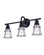 Dree Three Light Vanity in Black (387|IVL1053A03BK)