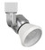 Led Track Fixture LED Track Fixture in Brushed Steel (225|HT-888BS-CONEWH)
