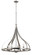 MERIDIAN Eight Light Chandelier in Brushed Steel (225|FX-3589-8)