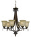 Dabois Six Light Chandelier in Gold Bronze (225|FX-3506/6)