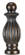 Finial Finial in As Shown (225|FA-5005B)