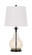 Kittery One Light Table Lamp in Clear/Dark Bronze (225|BO-3003TB)