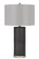 Graham One Light Table Lamp in Black Leathrette (225|BO-2969TB)