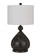 Milton One Light Table Lamp in Dark Bronze (225|BO-2907TB)