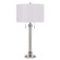 Montilla Two Light Table Lamp in Brushed Steel (225|BO-2829TB)